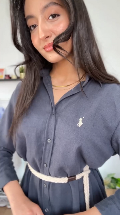 Robe-Chemise en Lin