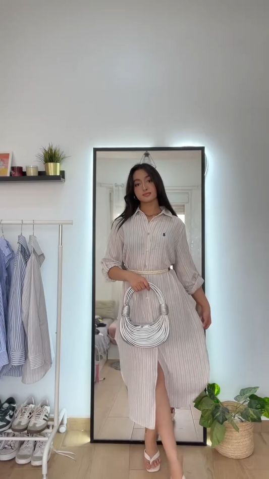 Robe-Chemise en Lin