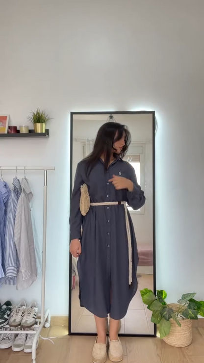 Robe-Chemise en Lin