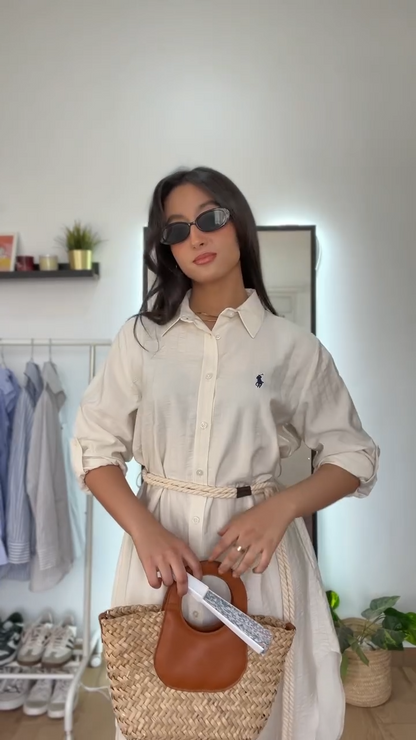 Robe-Chemise en Lin
